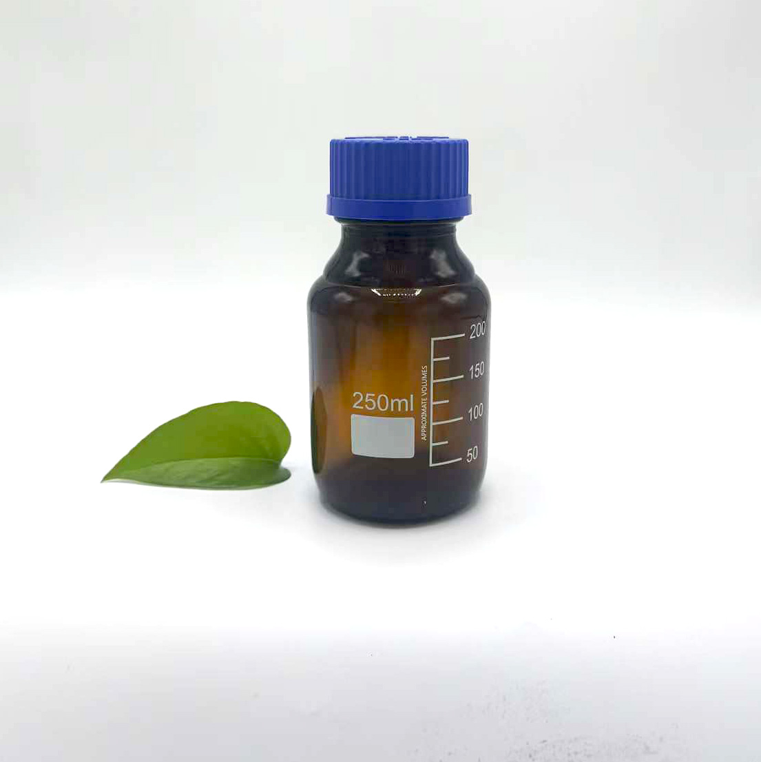 250ml kəhrəba şüşə reagent şüşəsi